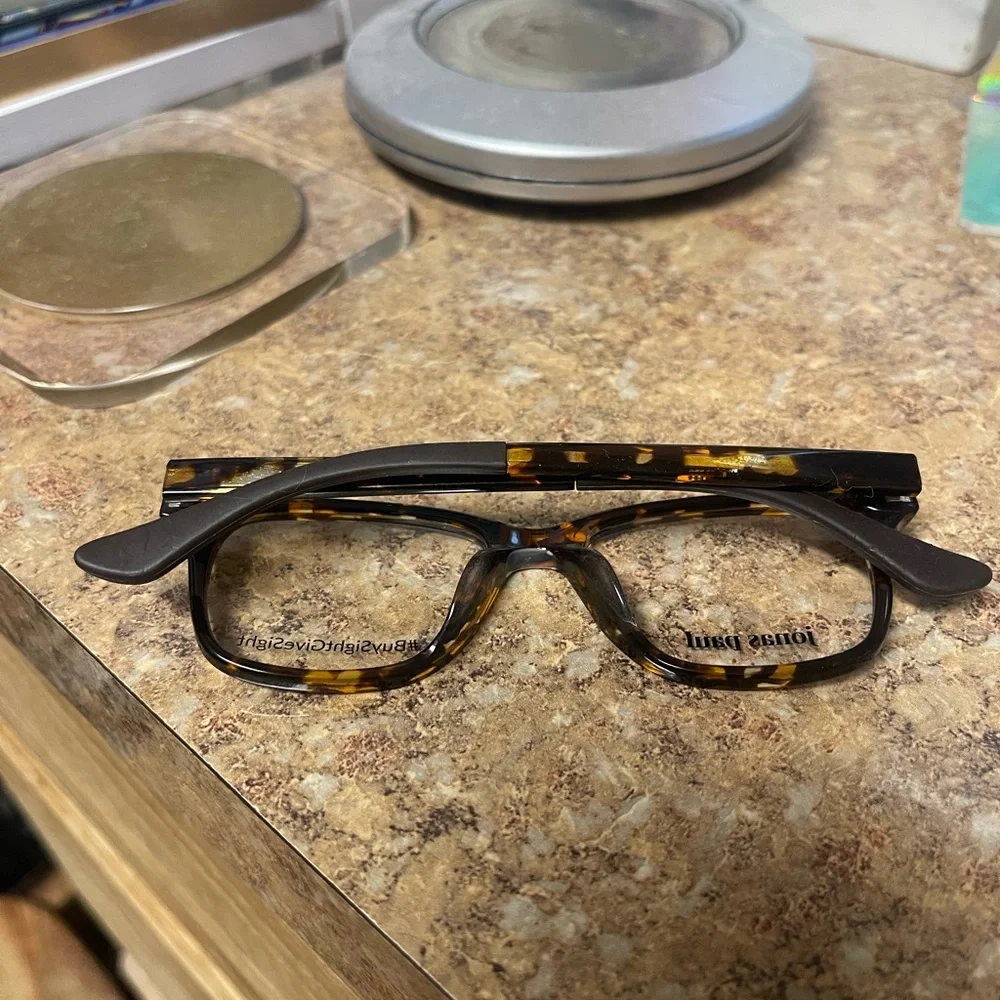 Jonas Paul Edward/Elise Tortoise Shell Glasses